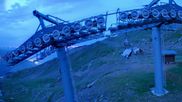 Archived webcam image showing Valmeinier - Top station Les Jeux on 24 Jun 2026 at 22:10