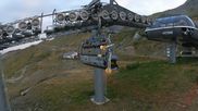 Archived webcam image showing Valmeinier - Top station Les Jeux on 31 Jul 2026 at 07:36