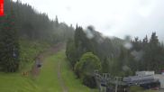 Archived webcam image showing Spindleruv Mlyn - Finish Area Svaty Petr on 12 Jun 2026 at 16:37