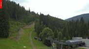 Archived webcam image showing Spindleruv Mlyn - Finish Area Svaty Petr on 12 Jun 2026 at 12:37