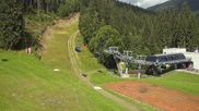 Archived webcam image showing Spindleruv Mlyn - Finish Area Svaty Petr on 28 Jul 2026 at 10:45