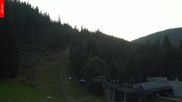 Archived webcam image showing Spindleruv Mlyn - Finish Area Svaty Petr on 28 Jul 2026 at 20:45