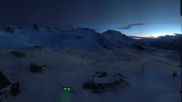 Archived webcam image showing Corviglia - Panoramic view Piz Nair on 3 Apr 2026 at 06:26