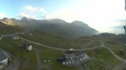 Archived webcam image showing Corviglia - Panoramic view Piz Nair on 29 Jul 2026 at 07:46
