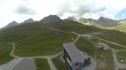 Archiviertes Webcam Bild: Corviglia St. Moritz: Panorama Piz Nair am 29.07.2026 um 14:53 Uhr