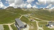 Archived webcam image showing Corviglia - Panoramic view Piz Nair on 29 Jul 2026 at 12:46