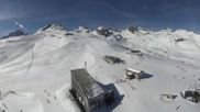 Archived webcam image showing Corviglia - Panoramic view Piz Nair on 26 Feb 2026 at 14:28