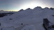 Archived webcam image showing Corviglia - Panoramic view Piz Nair on 26 Feb 2026 at 18:14