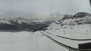 Archiviertes Webcam Bild: Corvatsch: Panorama Murtel am 12.04.2026 um 18:53 Uhr