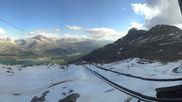 Archiviertes Webcam Bild: Corvatsch: Panorama Murtel am 28.05.2026 um 08:54 Uhr