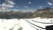 Archiviertes Webcam Bild: Corvatsch: Panorama Murtel am 28.05.2026 um 12:54 Uhr