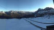 Archiviertes Webcam Bild: Corvatsch: Panorama Murtel am 21.05.2026 um 06:51 Uhr