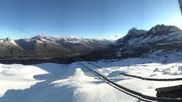 Archiviertes Webcam Bild: Corvatsch: Panorama Murtel am 21.05.2026 um 07:51 Uhr