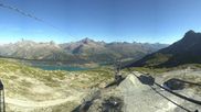 Archiviertes Webcam Bild: Corvatsch: Panorama Murtel am 12.07.2026 um 08:36 Uhr