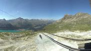 Archiviertes Webcam Bild: Corvatsch: Panorama Murtel am 12.07.2026 um 16:36 Uhr