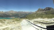 Archiviertes Webcam Bild: Corvatsch: Panorama Murtel am 12.07.2026 um 12:36 Uhr
