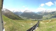 Archiviertes Webcam Bild: Engadin St. Moritz: Muottas Muragl am 28.05.2026 um 12:51 Uhr