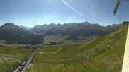 Archiviertes Webcam Bild: Engadin St. Moritz: Muottas Muragl am 12.07.2026 um 16:58 Uhr