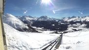Archiviertes Webcam Bild: Engadin St. Moritz: Muottas Muragl am 26 Feb 2026 um 14:00 Uhr