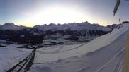 Archiviertes Webcam Bild: Engadin St. Moritz: Muottas Muragl am 26 Feb 2026 um 18:11 Uhr
