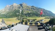 Archiviertes Webcam Bild: Sils Maria Panorama am 12.07.2026 um 08:23 Uhr