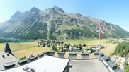 Archiviertes Webcam Bild: Sils Maria Panorama am 12.07.2026 um 16:23 Uhr