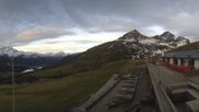 Archived webcam image showing St. Moritz Corviglia - mountain restaurant El Paradiso on 4 May 2026 at 06:14