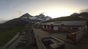 Archived webcam image showing St. Moritz Corviglia - mountain restaurant El Paradiso on 9 May 2026 at 22:21