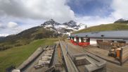 Archived webcam image showing St. Moritz Corviglia - mountain restaurant El Paradiso on 20 May 2026 at 10:27
