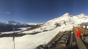 Archived webcam image showing St. Moritz Corviglia - mountain restaurant El Paradiso on 25 Mar 2026 at 08:39