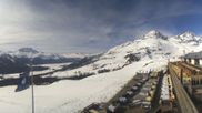 Archived webcam image showing St. Moritz Corviglia - mountain restaurant El Paradiso on 25 Mar 2026 at 10:39