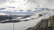 Archived webcam image showing St. Moritz Corviglia - mountain restaurant El Paradiso on 25 Mar 2026 at 12:39