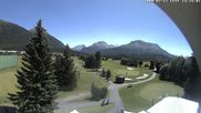 Archiviertes Webcam Bild: Samedan: Loipe und Golfplatz am 12.07.2026 um 14:29 Uhr
