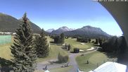 Archiviertes Webcam Bild: Samedan: Loipe und Golfplatz am 12.07.2026 um 16:29 Uhr