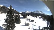 Archiviertes Webcam Bild: Samedan: Loipe und Golfplatz am 26 Feb 2026 um 14:18 Uhr