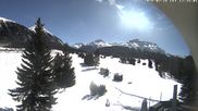 Archiviertes Webcam Bild: Samedan: Loipe und Golfplatz am 26 Feb 2026 um 12:18 Uhr