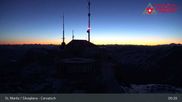 Archived webcam image showing Corvatsch Ski Resort: Top Station on 2 May 2026 at 05:00