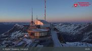 Archived webcam image showing Corvatsch Ski Resort: Top Station on 2 May 2026 at 01:00