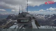 Archiviertes Webcam Bild: Corvatsch: Bergstation am 28.05.2026 um 11:17 Uhr