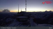 Archiviertes Webcam Bild: Corvatsch: Bergstation am 21.05.2026 um 05:30 Uhr