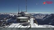 Archiviertes Webcam Bild: Corvatsch: Bergstation am 21.05.2026 um 09:30 Uhr