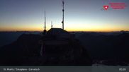 Archiviertes Webcam Bild: Corvatsch: Bergstation am 12.07.2026 um 05:42 Uhr