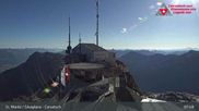 Archiviertes Webcam Bild: Corvatsch: Bergstation am 12.07.2026 um 08:42 Uhr