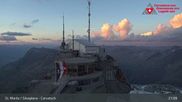 Archiviertes Webcam Bild: Corvatsch: Bergstation am 12.07.2026 um 01:42 Uhr