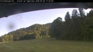 Archiviertes Webcam Bild: Blick auf die Piste im Skigebiet Hirschberg Kreuth am 28.05.2026 um 18:05 Uhr