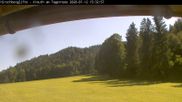 Archiviertes Webcam Bild: Blick auf die Piste im Skigebiet Hirschberg Kreuth am 12.07.2026 um 16:40 Uhr