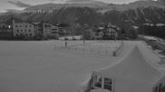 Archived webcam image showing Celerina - easy slope on 3 Apr 2026 at 06:25