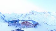 Archived webcam image showing Rothorn Zermatt with Monte Rosa on 8 Apr 2026 at 06:29