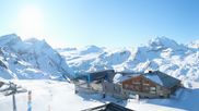 Archived webcam image showing Rothorn Zermatt with Monte Rosa on 8 Apr 2026 at 08:29