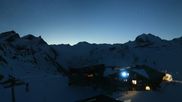 Archived webcam image showing Rothorn Zermatt with Monte Rosa on 8 Apr 2026 at 02:29